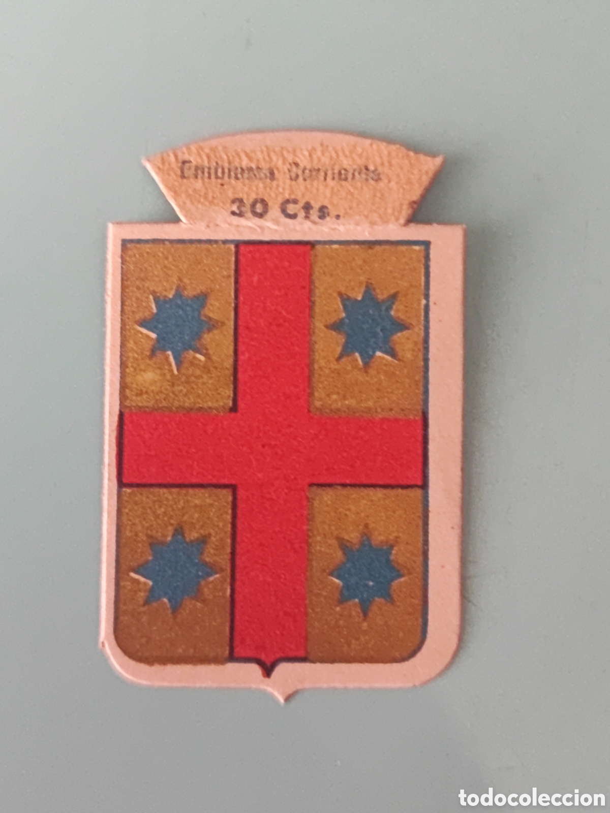 Timbres: Emblema corriente auxilio social serie B n⁰171. VAL.