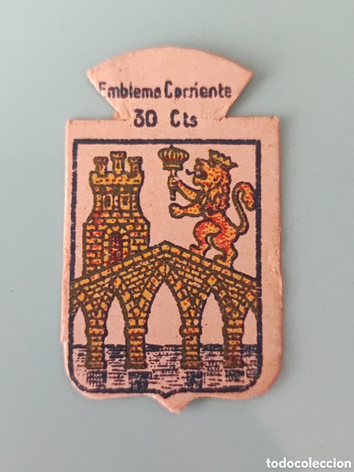 Timbres: Emblema corriente auxilio social serie B n⁰299. ORENSE.