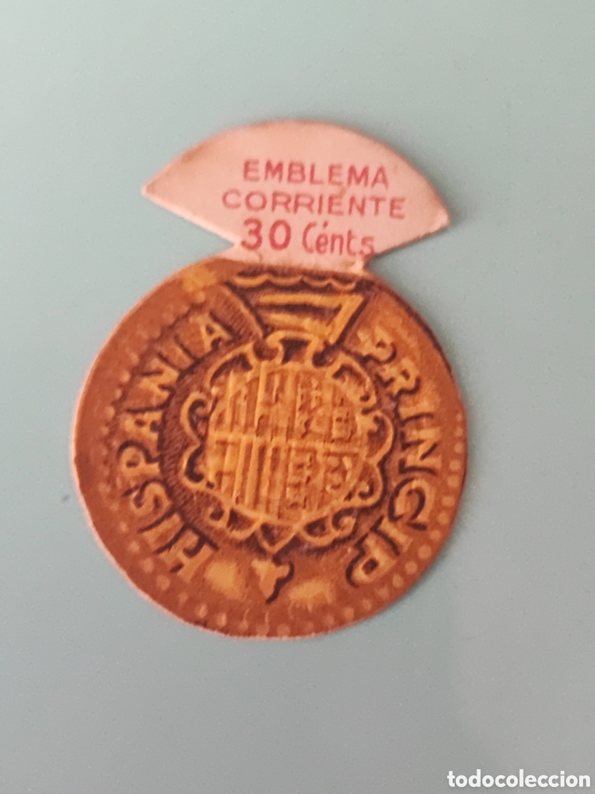 Selos: Emblema corriente auxilio social serie D n⁰1. DUCADO DE NAPOLE.