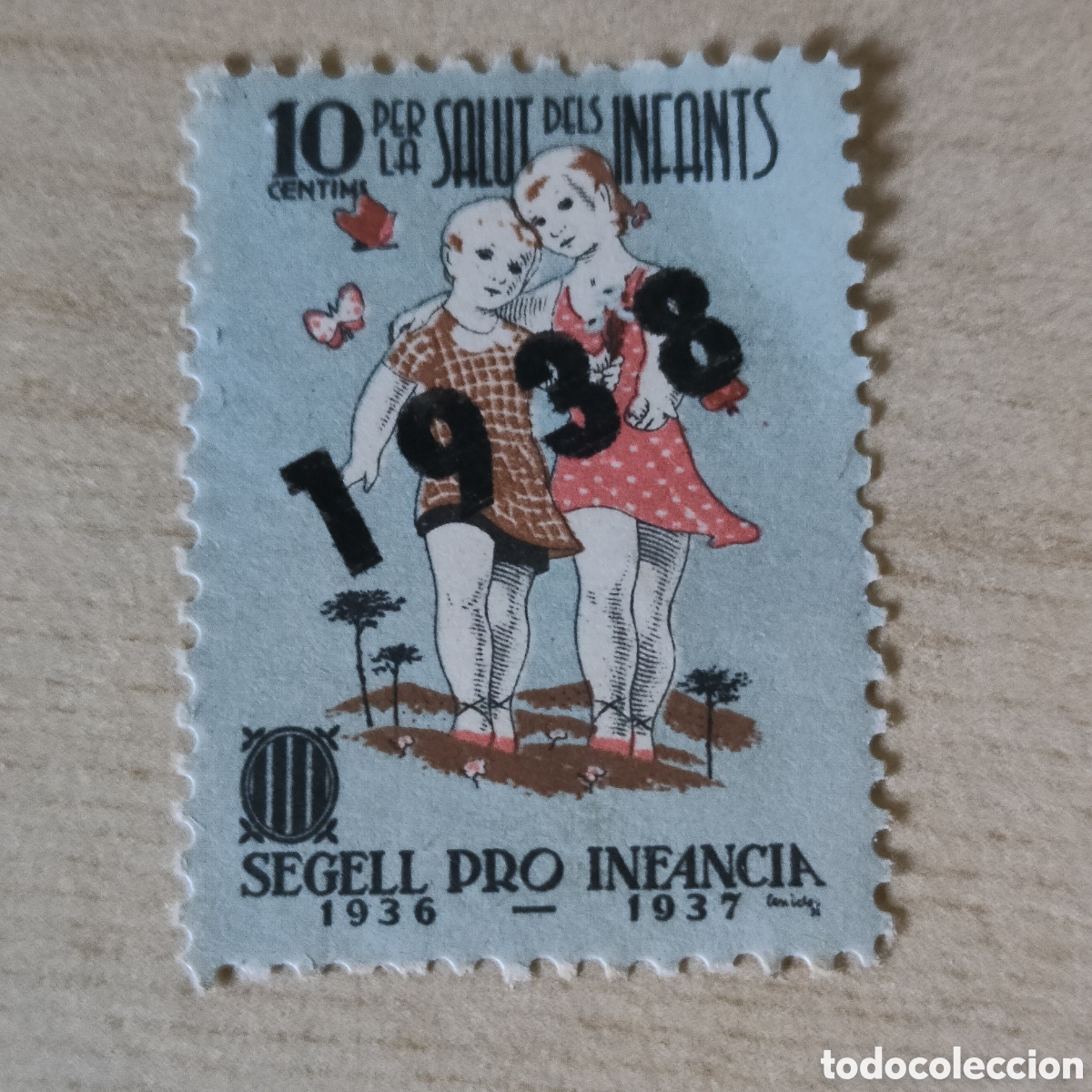Selos: a75 RARO Segell 1938 Per la Salut dels Infants Pro Infancia Allepuz 3089 Afinet 1472 ver descripci&oacute;n