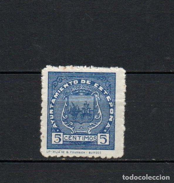 Sellos: Guerra civil. Ayuntamiento de Estepona. 5 C&eacute;ntimos. ** LOT042