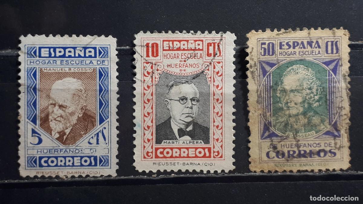 Sellos: ESPA&Ntilde;A. A&Ntilde;O 1937. &deg;. Beneficencia. Edifil 12/3,15.