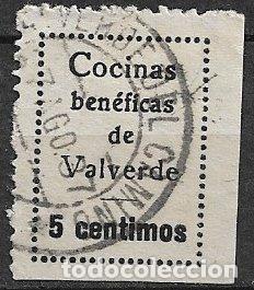 Sellos: Guerra Civil, Sellos locales, VALVERDE DEL CAMINO, Huelva, FESOFI n&ordm; 4 (o)