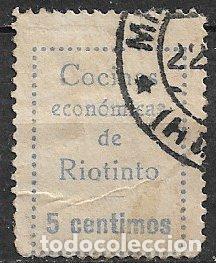 Sellos: Guerra Civil, Sellos locales, RIOTINTO, Huelva, FESOFI n&ordm; 4 (o)