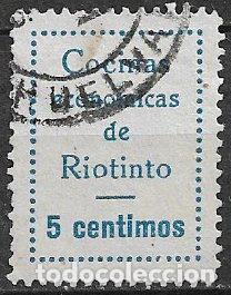 Sellos: Guerra Civil, Sellos locales, RIOTINTO, Huelva, FESOFI n&ordm; 3 (o)