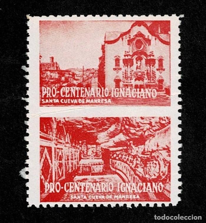 Selos: 0514 PRO CENTENARIO IGNACIANO Variedad Pareja de EJEMPLARES SIN DENTAR ENMEDIO ver