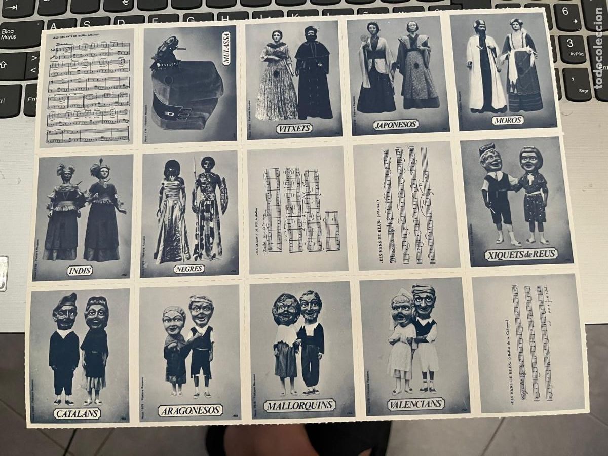 Sellos: 15 vi&ntilde;etas Reus Tarragona