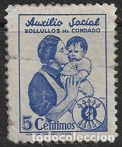 Sellos: Guerra Civil, Sellos locales, BOLLULLOS DEL CONDADO, Huelva, FESOFI n&ordm; 15 * *