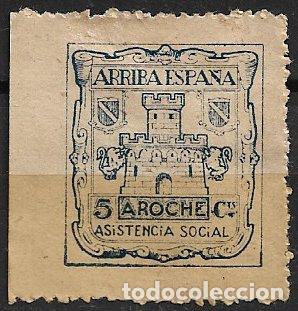 Sellos: Guerra Civil, Sellos locales, AROCHE, Huelva, FESOFI n&ordm; 3 (*)