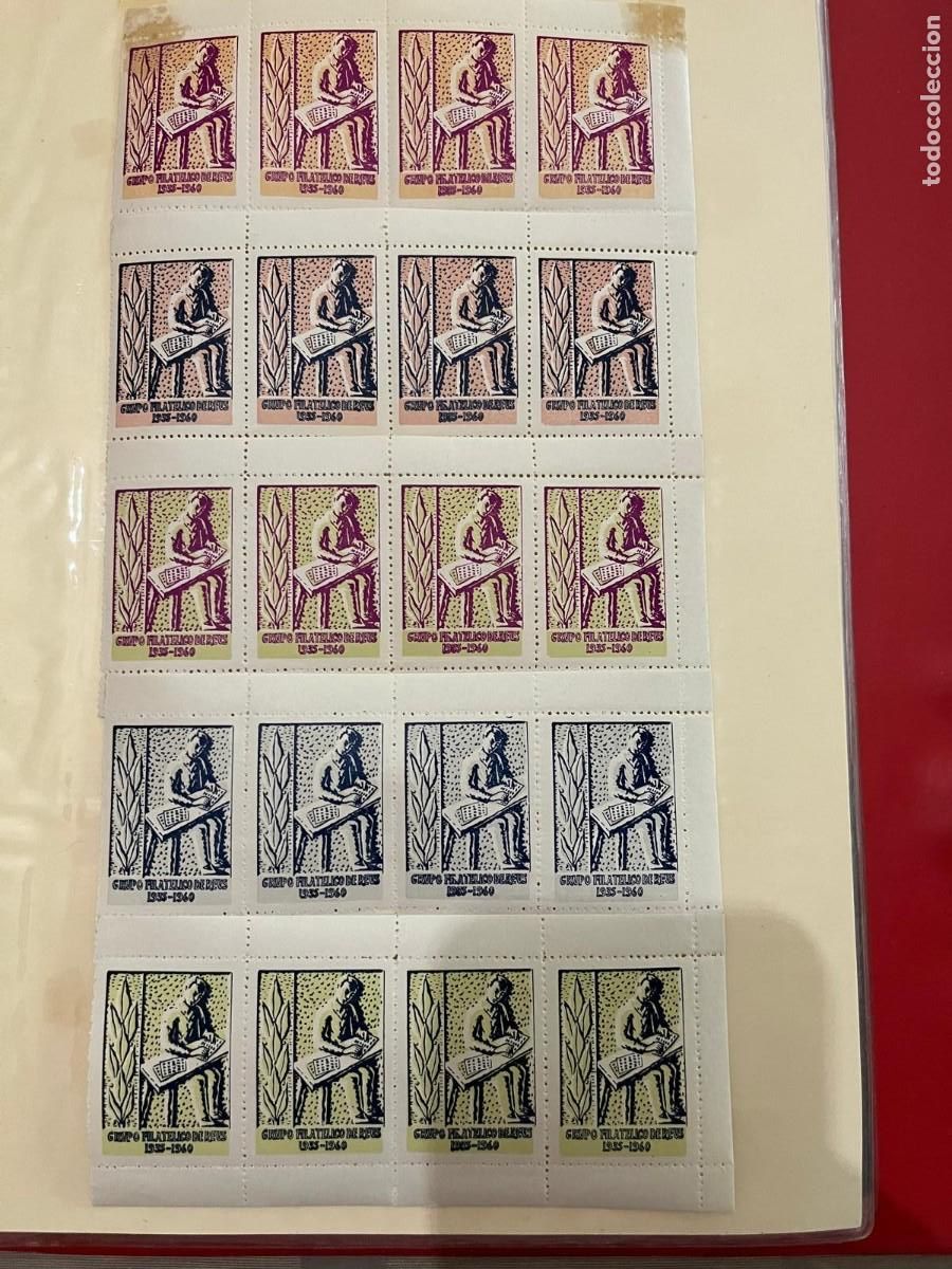 Sellos: 20 vi&ntilde;etas grupo filatelico de Reus 1935-1960