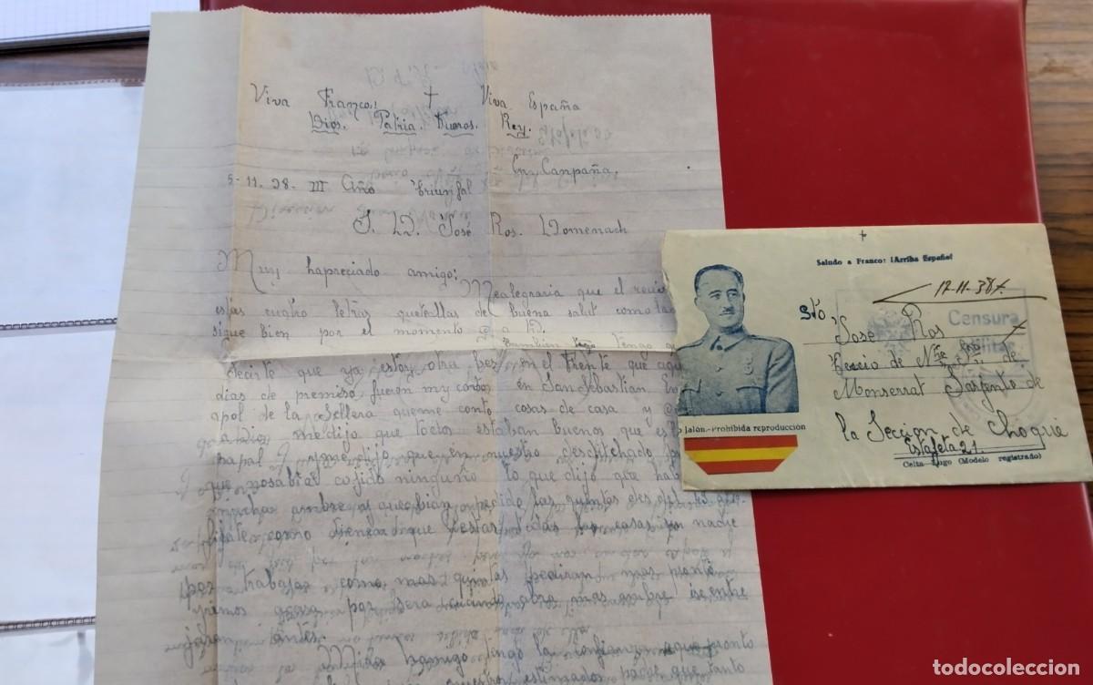 Sellos: FRENTE DE CASTELLON GUERRA CIVIL PIEZA UNICA DE COLECCIONISMO ALTISIMO VALOR POR SU RAREZA , VER DES