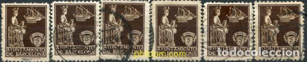 Sellos: 792582 USED ESPA&Ntilde;A. Barcelona 1940 PATRONA DE BARCELONA