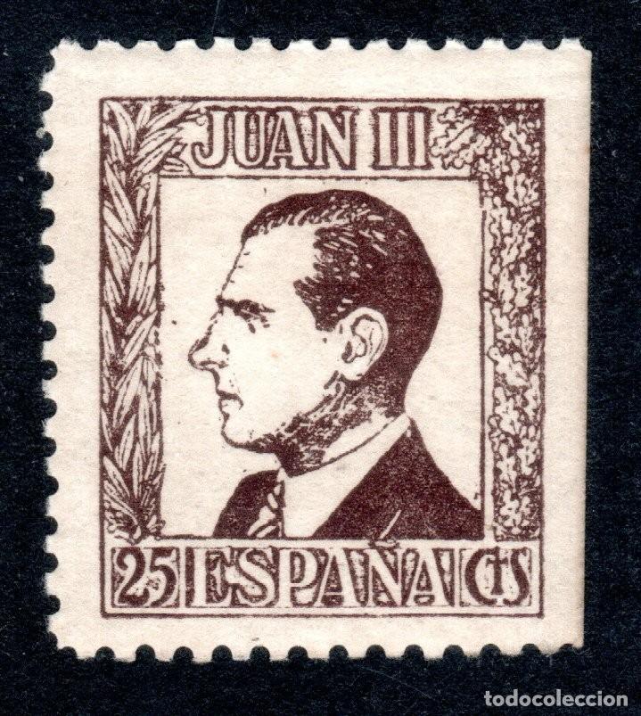 Sellos: DON JUAN DE BORB&Oacute;N Y BATTENBERG. JUAN III. MUY ESCASO AS&Iacute;. MH *