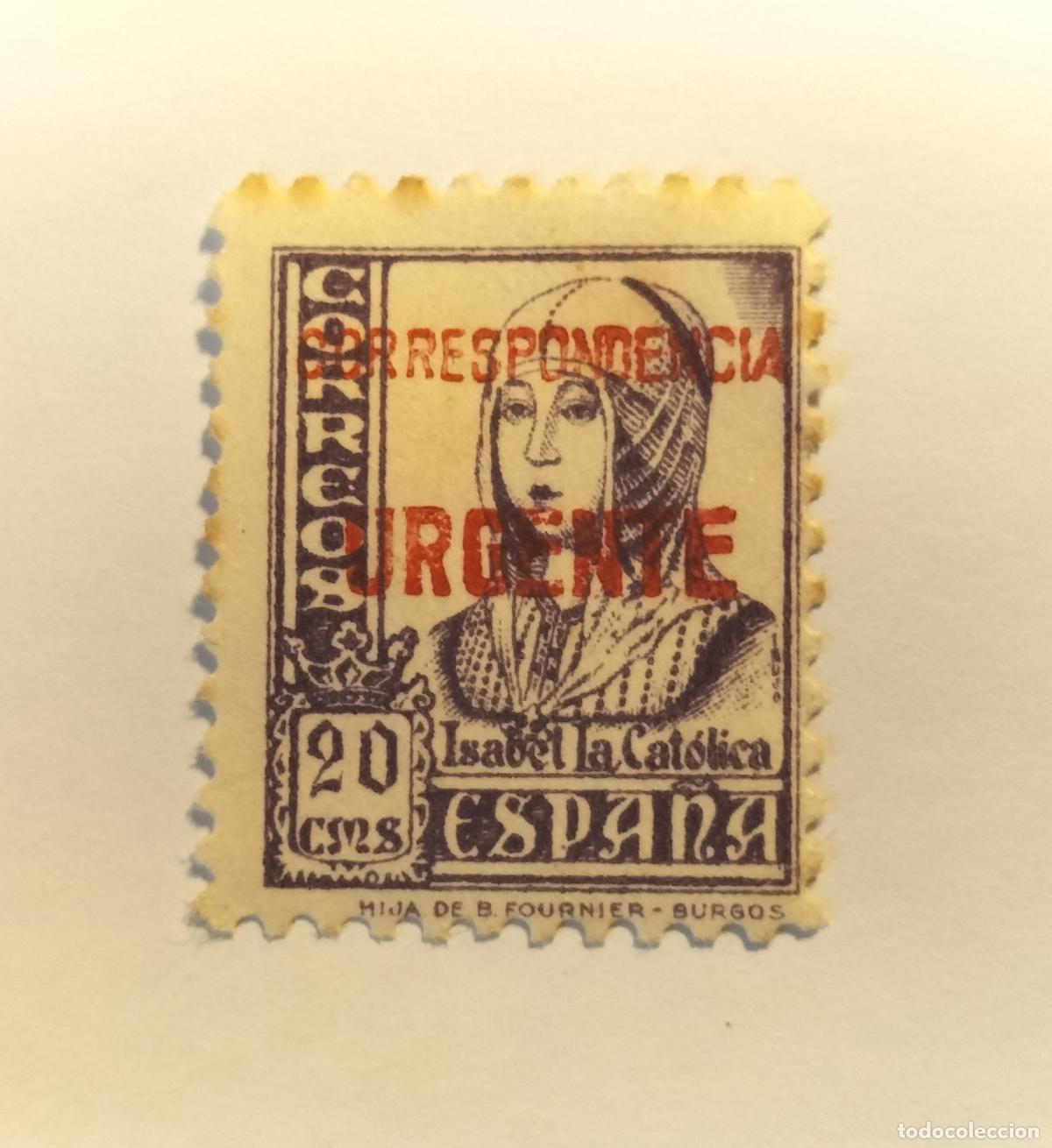 Sellos: SELLO LOCAL BURGOS - GUERRA CIVIL ESPA&Ntilde;OLA 1937 - EDIFIL 82