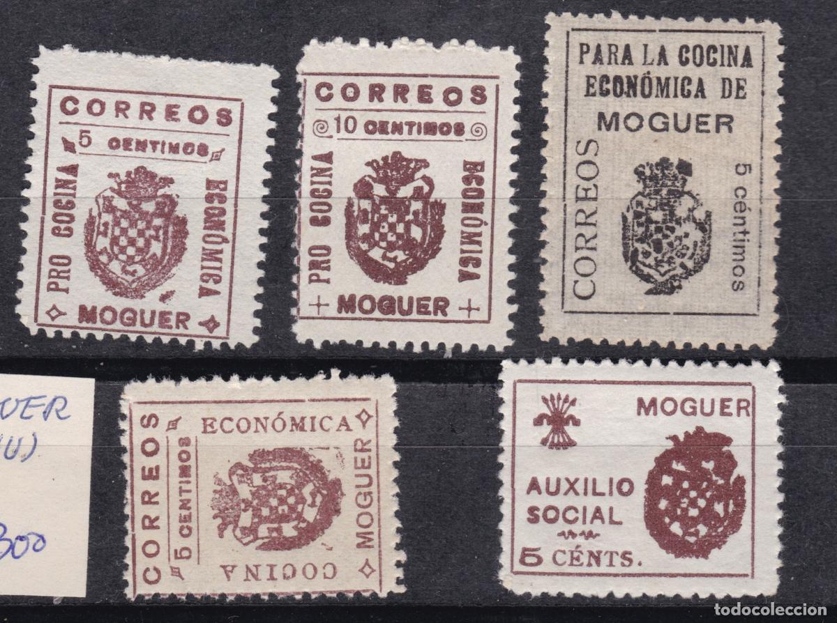 Sellos: CLR13- Guerra Civil . Locales Ben&eacute;ficos . MOGUER Huelva