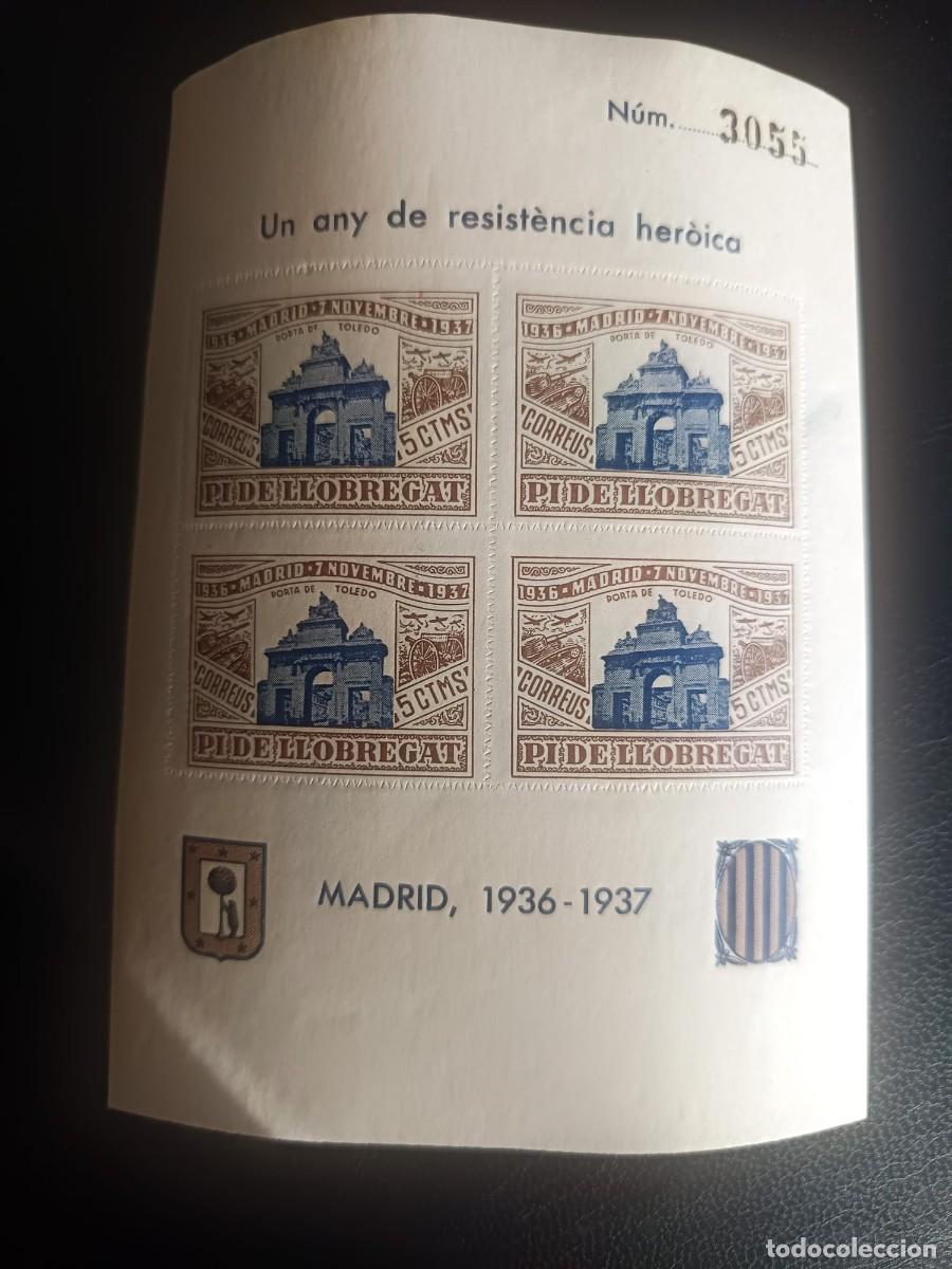 Sellos: HB Republica Espa&ntilde;ola,sin se&ntilde;al de fijasellos**