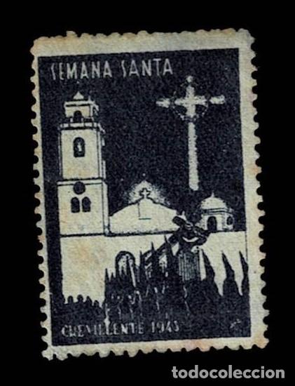 Sellos: 0017 Guerra Civil CREVILLENTE Espa&ntilde;a. 1943. Usado VER.