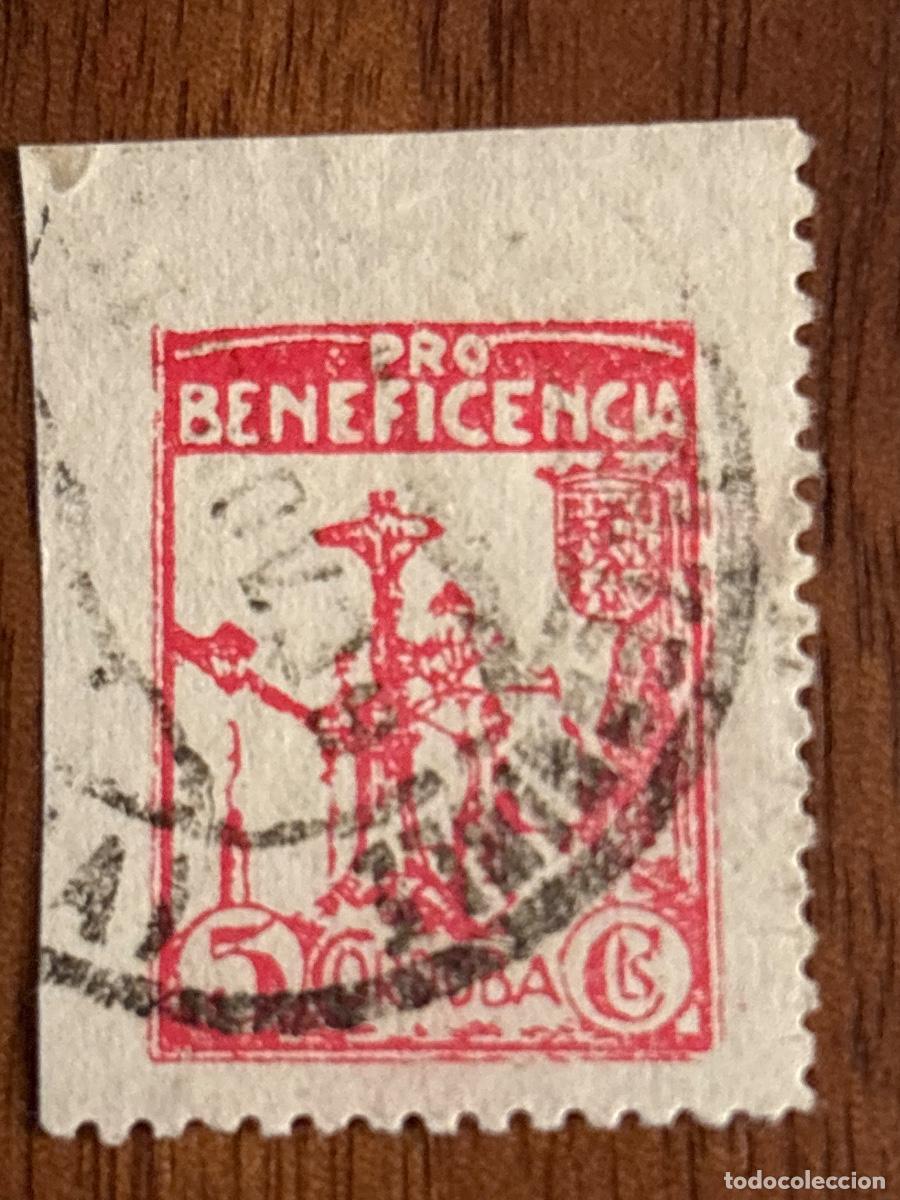 Sellos: vi&ntilde;etas ben&eacute;ficas y fiscales espa&ntilde;olas (1936&ndash;1940) Pro beneficiencia Cordoba