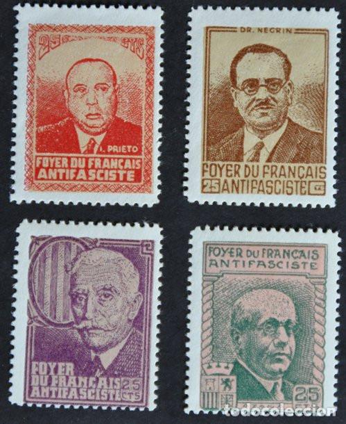 Sellos: VI&Ntilde;ETAS FOYER DU FRAN&Ccedil;AISE ANTIFASCISTA **