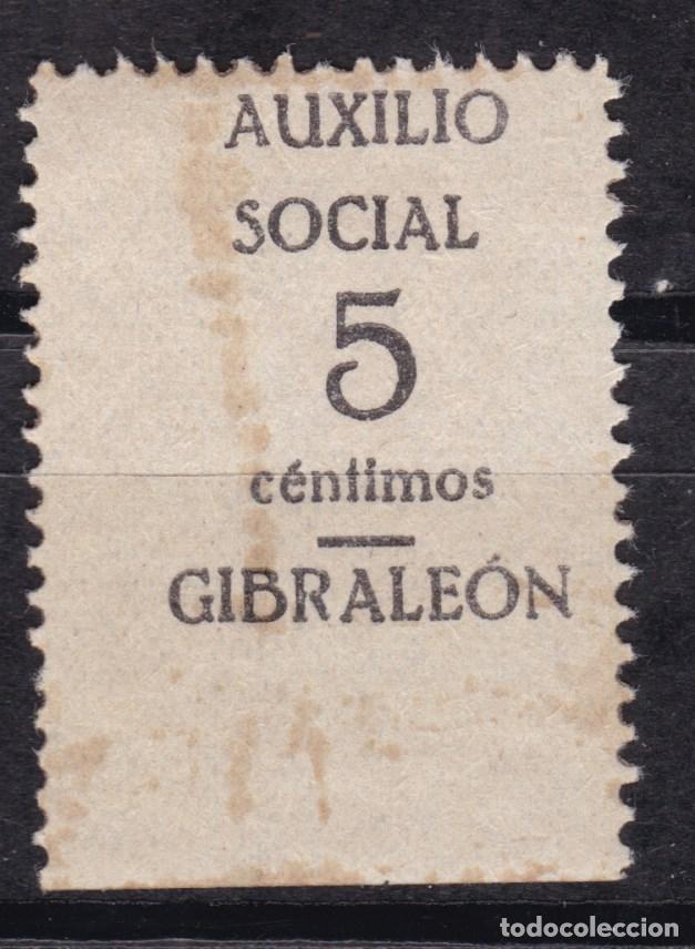 Sellos: AA5-Guerra Civil Auxilio Social GIBRALEON ** Sin Fijasellos
