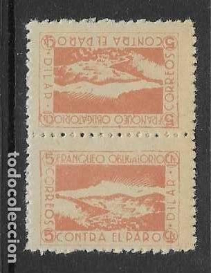 Sellos: DILAR-GRANADA- 5 CTS-PAREJA CAPICUA- CONTRA EL PARO- VER FOTOS