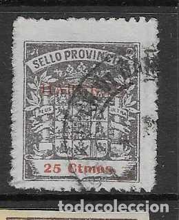 Sellos: CADIZ.- 25 CTS,- HABERES - VER FOTOS