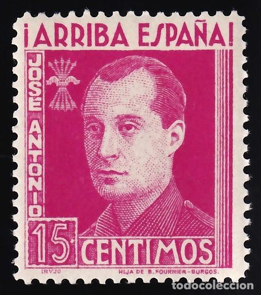 Sellos: Falange Espa&ntilde;ola, 15 cts. rosa, Jose Antonio Primo de Rivera,