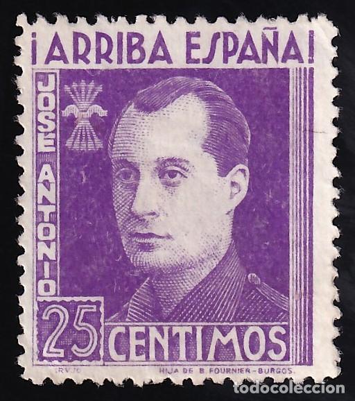 Sellos: Falange Espa&ntilde;ola, 25 cts. lila, Jose Antonio Primo de Rivera,