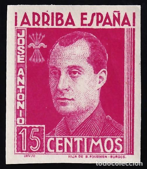 Sellos: Falange Espa&ntilde;ola, 15 cts. rosa, Jose Antonio Primo de Rivera, [SIN DENTAR.]