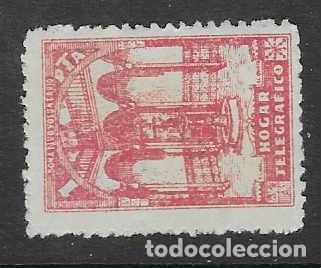 Sellos: BENEFICENCIA.- 1 PTA.-HOGAR TELEGRAFICO- VER FOTOS