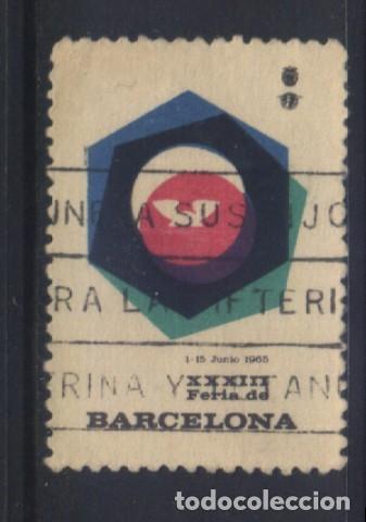 Sellos: S-12147- XXXIII FERIA DE BARCELONA. 1965.