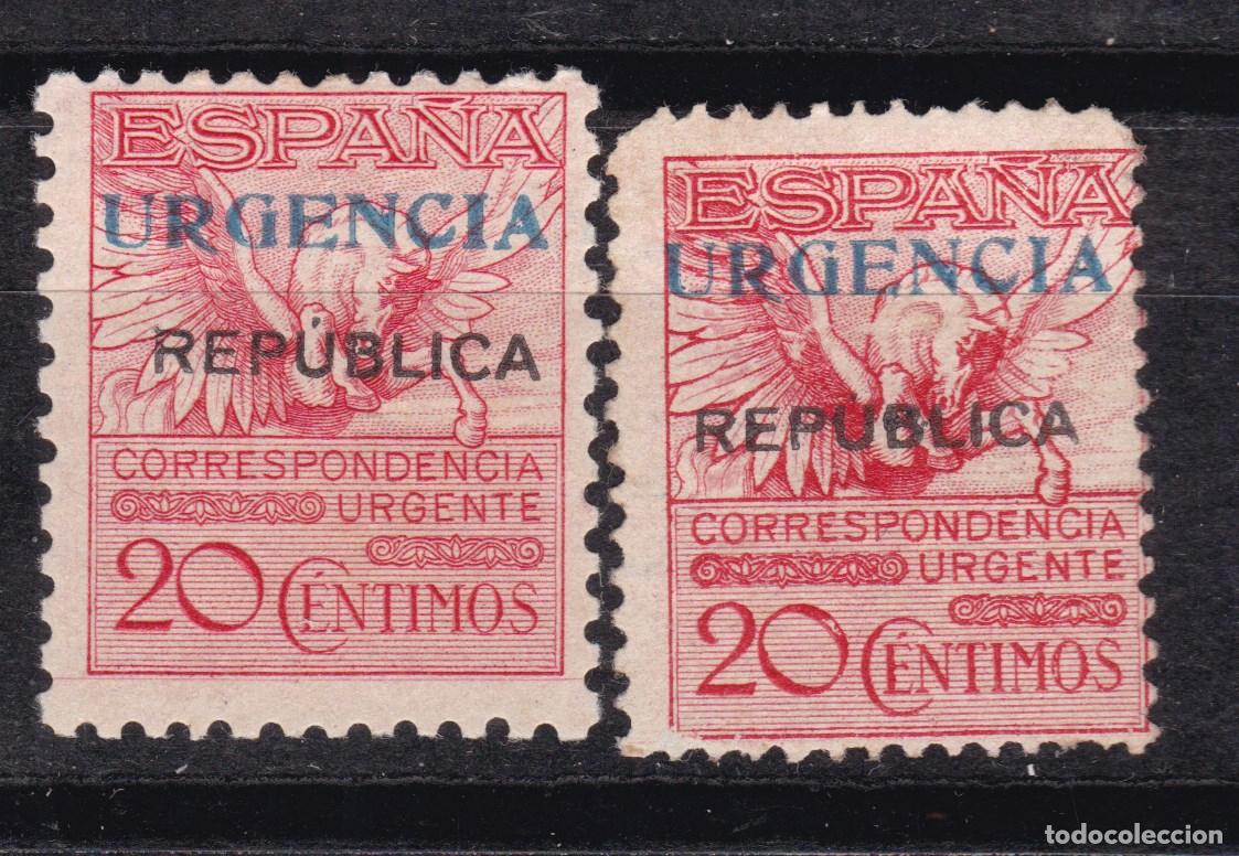Sellos: AA1- Emisiones Locales Republicanas . URGENTES ALMERIA