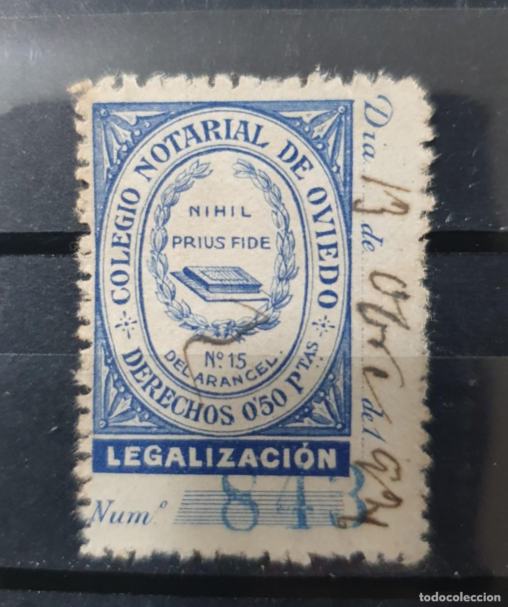 Sellos: SELLO FISCAL COLEGIO NOTARIAL OVIEDO