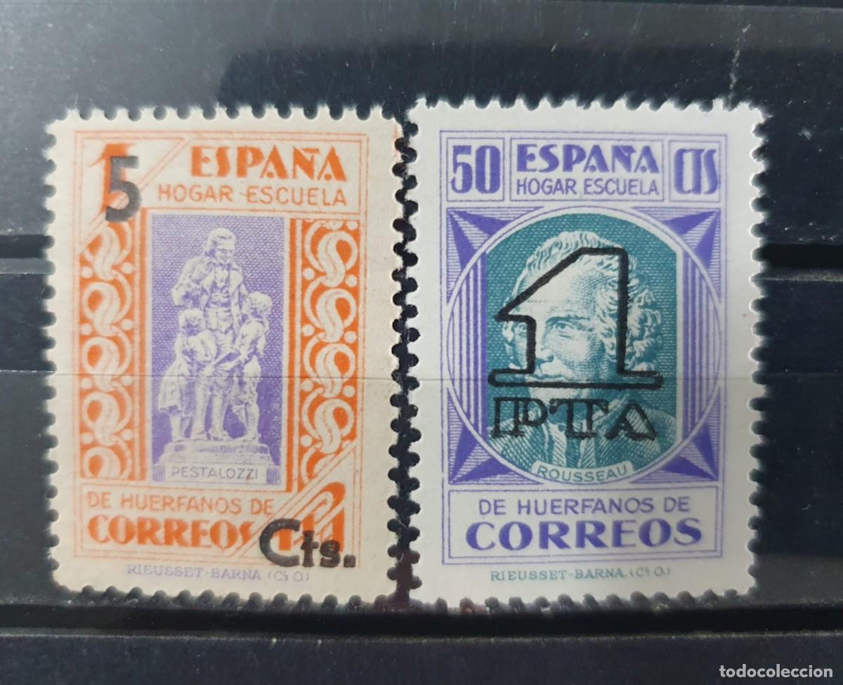Sellos: BENEFICENCIA EDIFIL 27** + 28 * ESPA&Ntilde;A 1938
