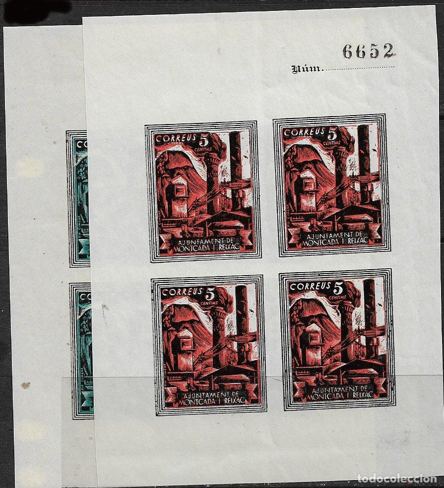 Sellos: Guerra Civil, SELLO LOCAL, Barcelona, MASNOU, FESOFI n&ordm; 27 * * y en color rojo &iexcl;&iexcl;&iexcl;&iexcl;