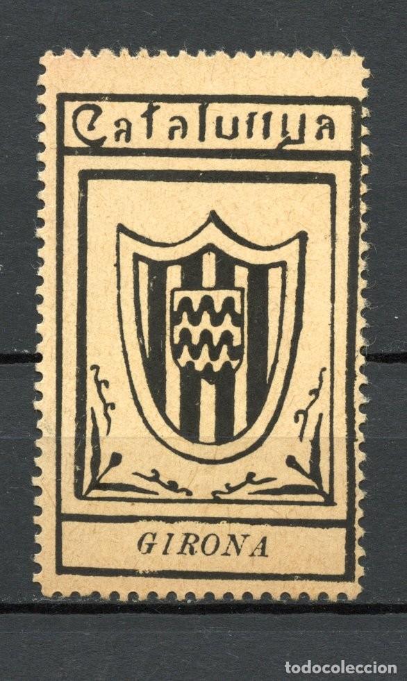Sellos: SELLOS NACIONALISTAS SIGLO XIX. CATALU&Ntilde;A - CATALUNYA. CAT&Aacute;LOGO S.NATHAN tipo 27B DEDICADO A GIRONA.