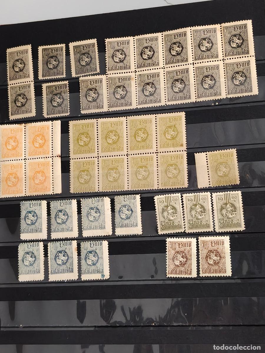 Timbres: ESPA&Ntilde;A lote 41 SELLOS vi&ntilde;etas Catalanistas muy escaso sellos Nuevos*/**