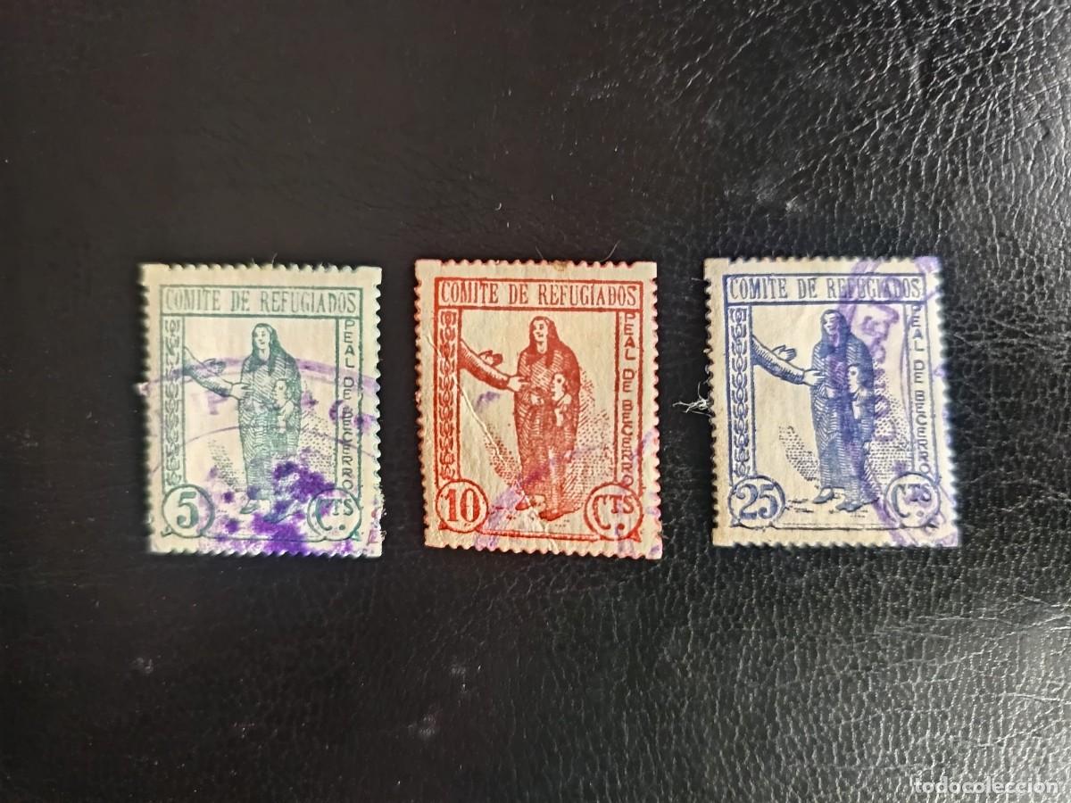 Sellos: Peal de Becerro, rar&iacute;sima serie, usados