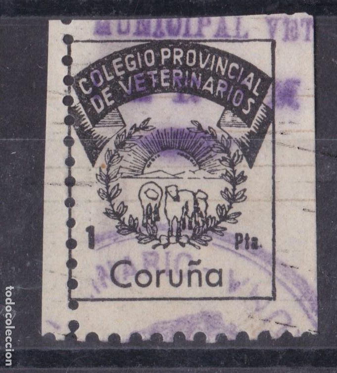 Sellos: AA16-PARAFISCALES Colegio VETERINARIOS Provincia CORU&Ntilde;A