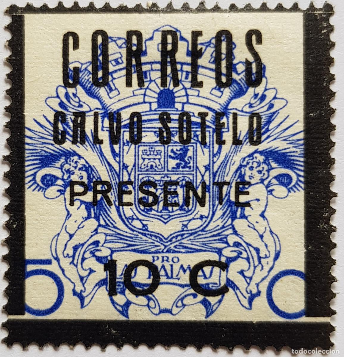 Sellos: Espa&ntilde;a a&ntilde;o 1937 Emisiones Locales Patri&oacute;ticas Canarias MNH