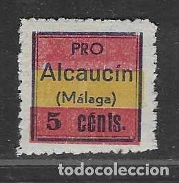 Sellos: ALCAUCIN- 5 CTS. PRO ALCAUCIN- VER FOTOS