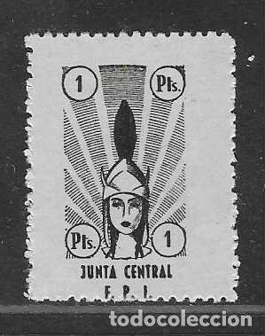Sellos: VI&Ntilde;ETA, JUNTA CENTRAL, 1 PTA.- F.P.I. -VER FOTOS