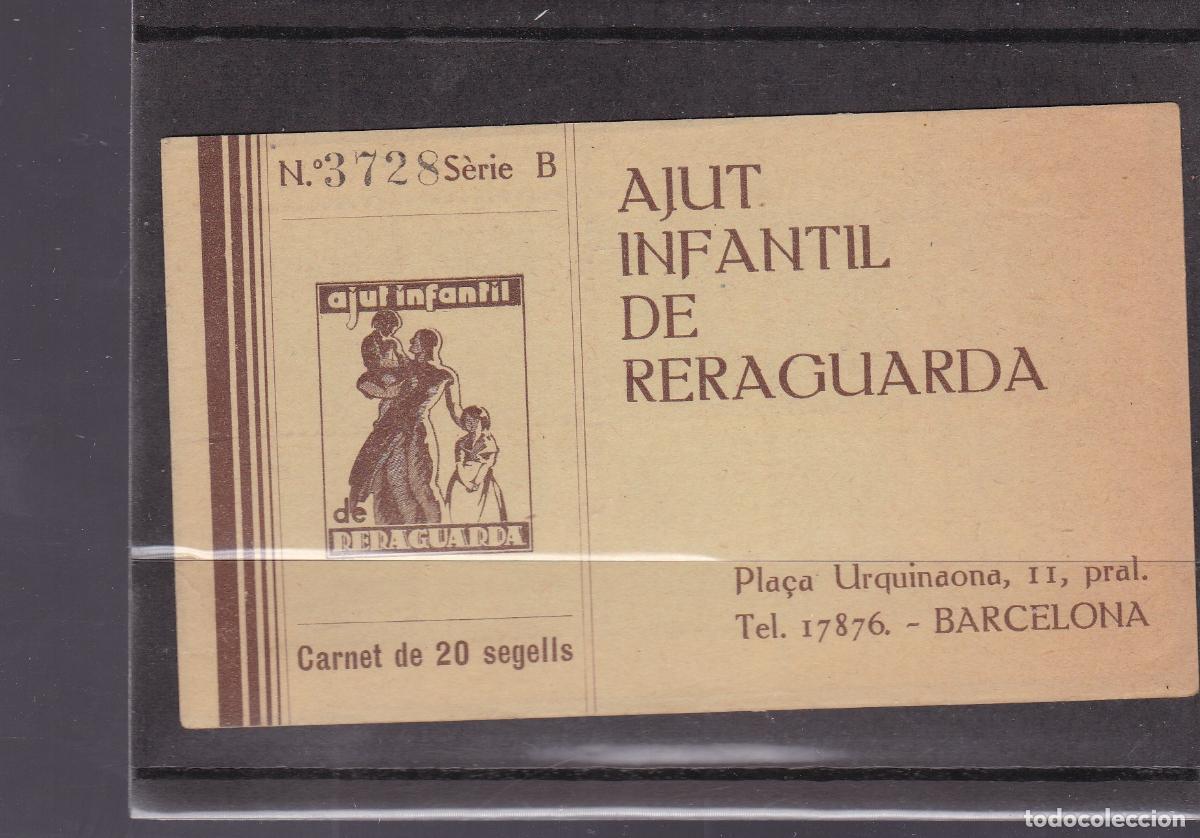 Sellos: SS33- Carnet Completo AJUT INFANTIL 20 Sellos ** . Perfecto