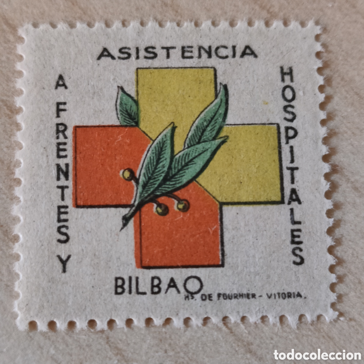 Sellos: a68 EUZKADI Asistencia a Frentes y Hospitales BILBAO Afinet 19