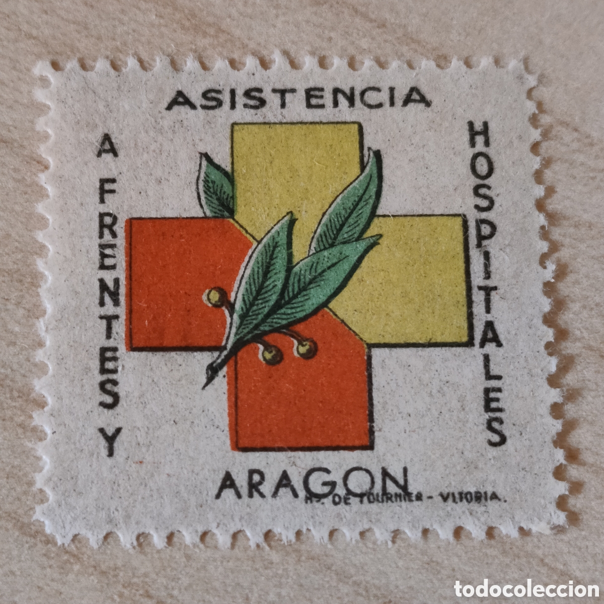 Sellos: a68 ARAGON Asistencia a Frentes y Hospitales Afinet 18 Zaragoza