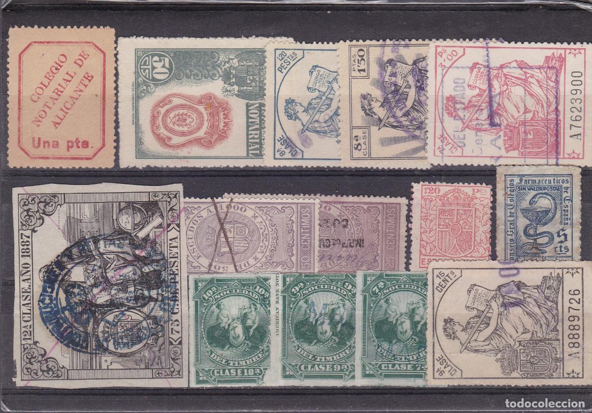 Sellos: FC -171- Lote FISCALES VARIOS