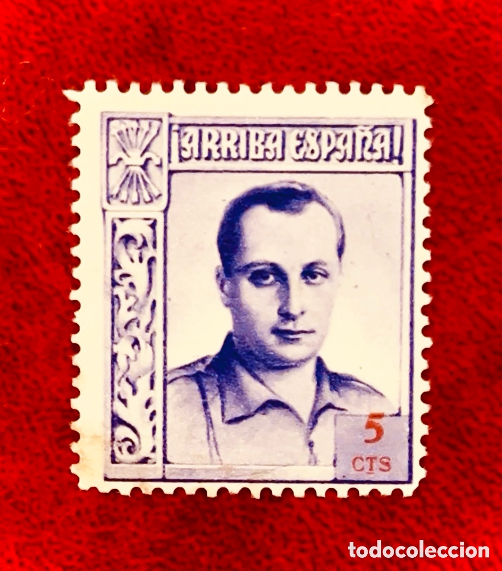 Sellos: Sello Guerra Civil Jos&eacute; Antonio Primo Rivera 1937
