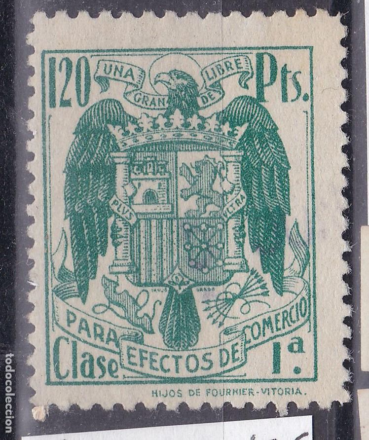 Sellos: SS5-FISCALES Efectos Comercio Alemany 175. 1&ordf; Clase 120 Ptas . Usado .CLAVE