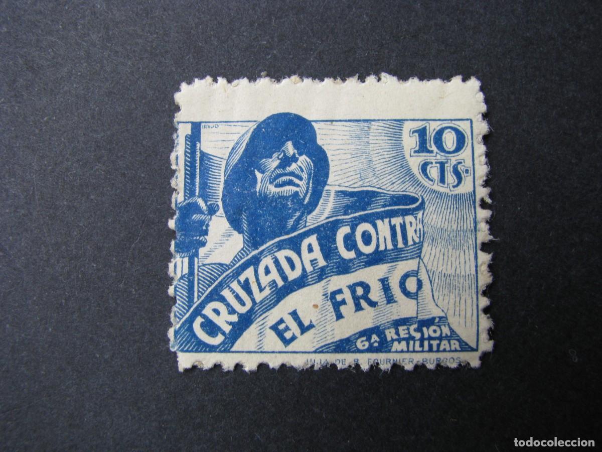 Sellos: SELLO CRUZADA CONTRA EL FRIO 10 CTS.