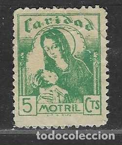 Sellos: MOTRIL.- 5 CTS,-VARIEDAD DE COLOR- CARIDAD-VER FOTOS